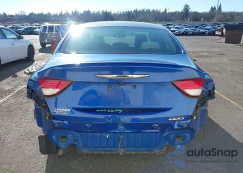 2015 Chrysler 200 Limited from USA, damaged, VIN 1C3CCCABXFN562879